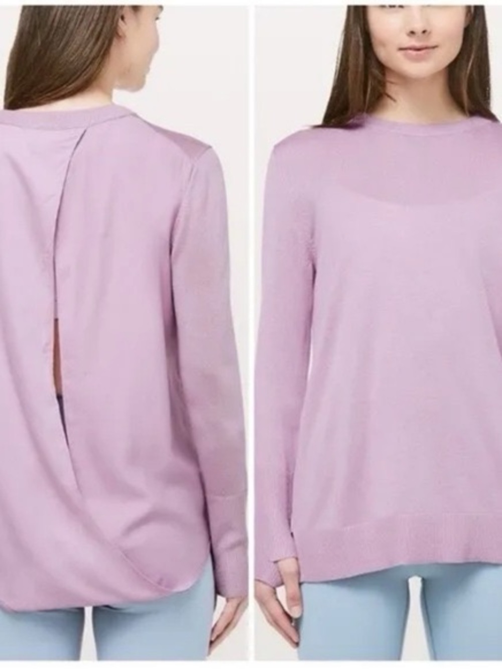 Lululemon Still at Ease pullover sweater - Pink Antoinette